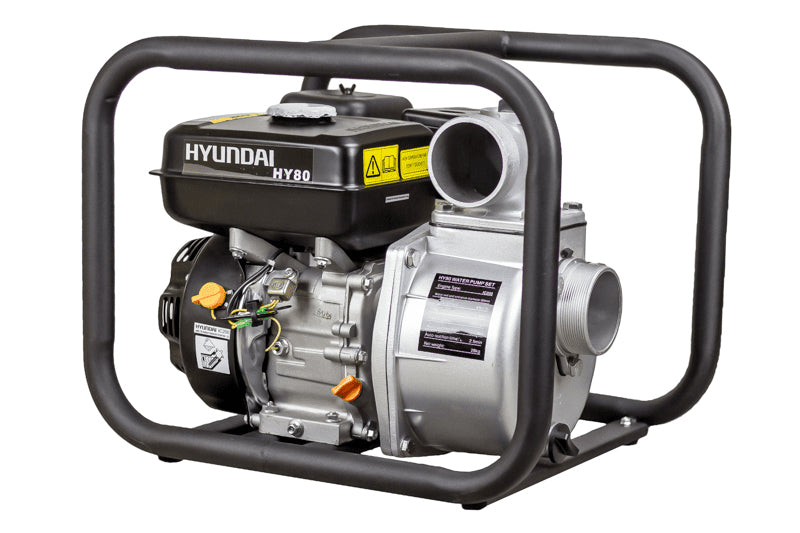 MOTOBOMBA HYUNDAI HY80 GASOLINA 7HP 60000 L/H