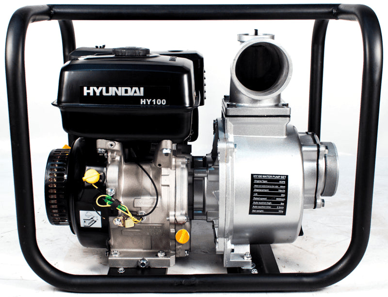 MOTOBOMBA HYUNDAI HY100 GASOLINA 9HP 80000 L/H