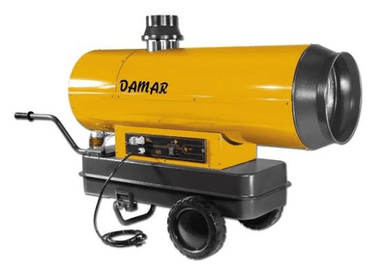 Calefactor Damar de gasoil directo de 25 KW