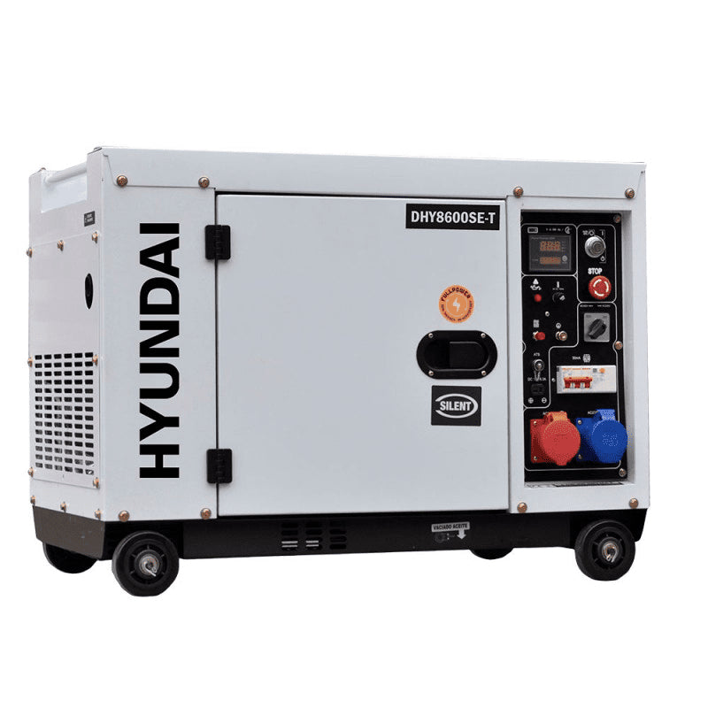 DHY8600SE-T Generador Eléctrico HYUNDAI 7,9 KVA
