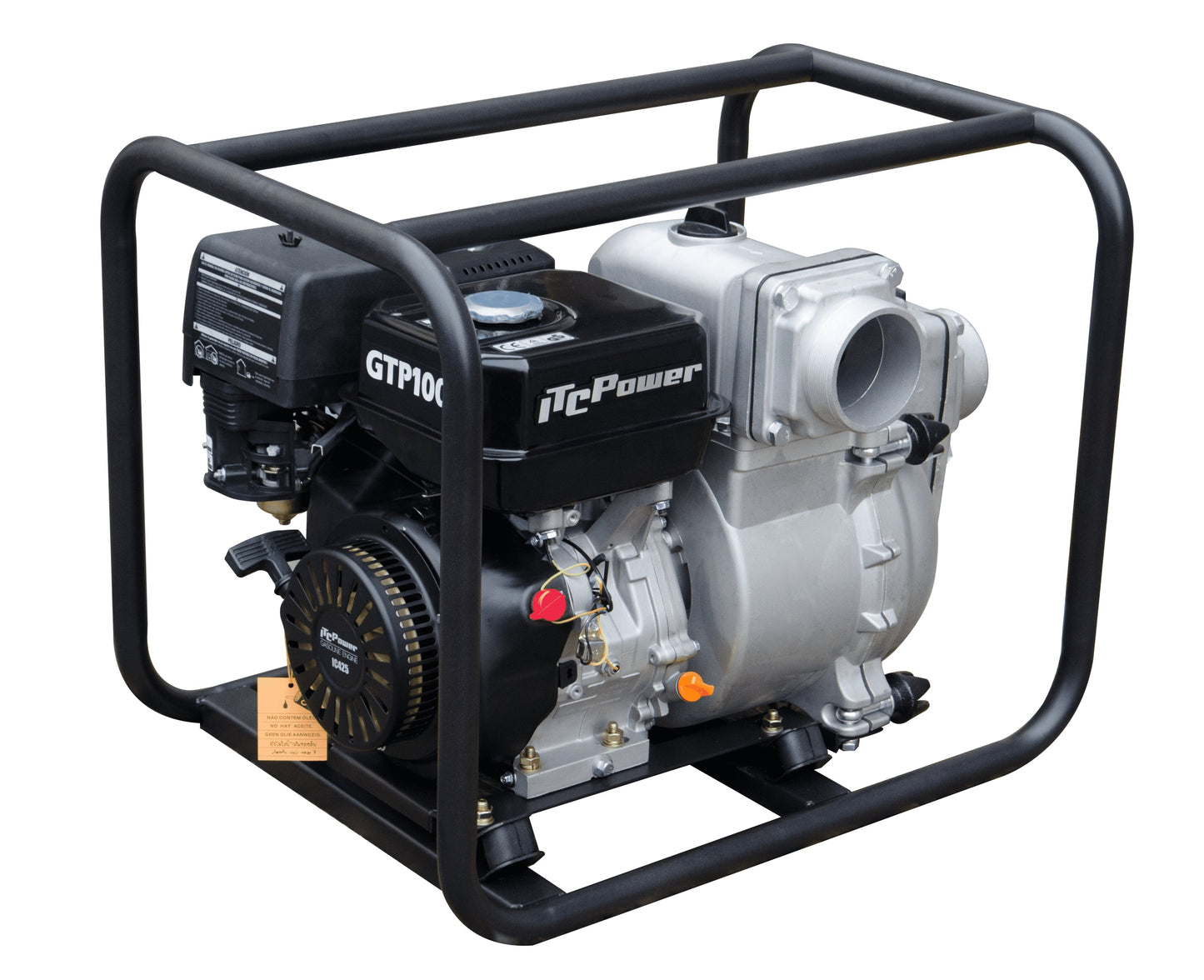 MOTOBOMBA KOMPAK KP-KGTP100X AGUAS CARGADAS 102000 L/H