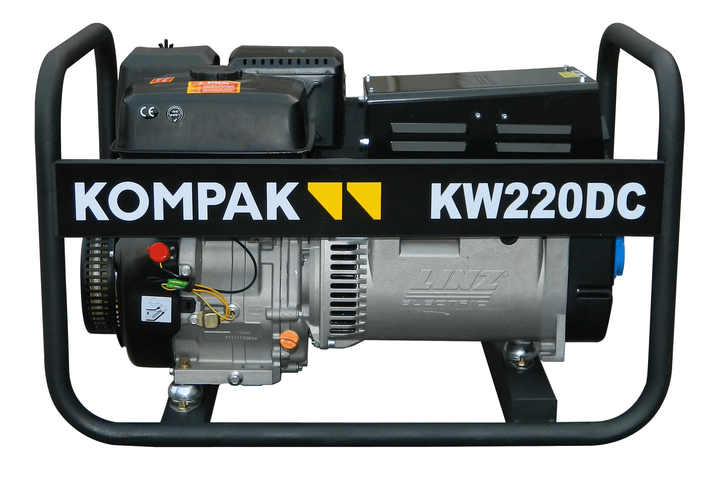MOTOSOLDADORA KOMPAK KP-W220DC GASOLINA MOTOR HYUNDAI 15,0HP