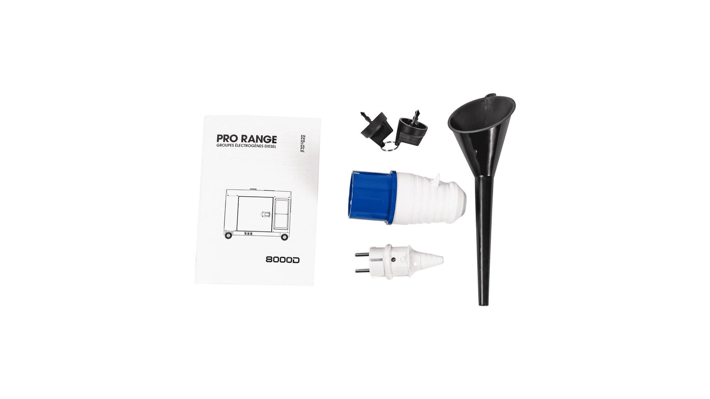 Generador diésel Faraday 6.000 W insonoro F8000D