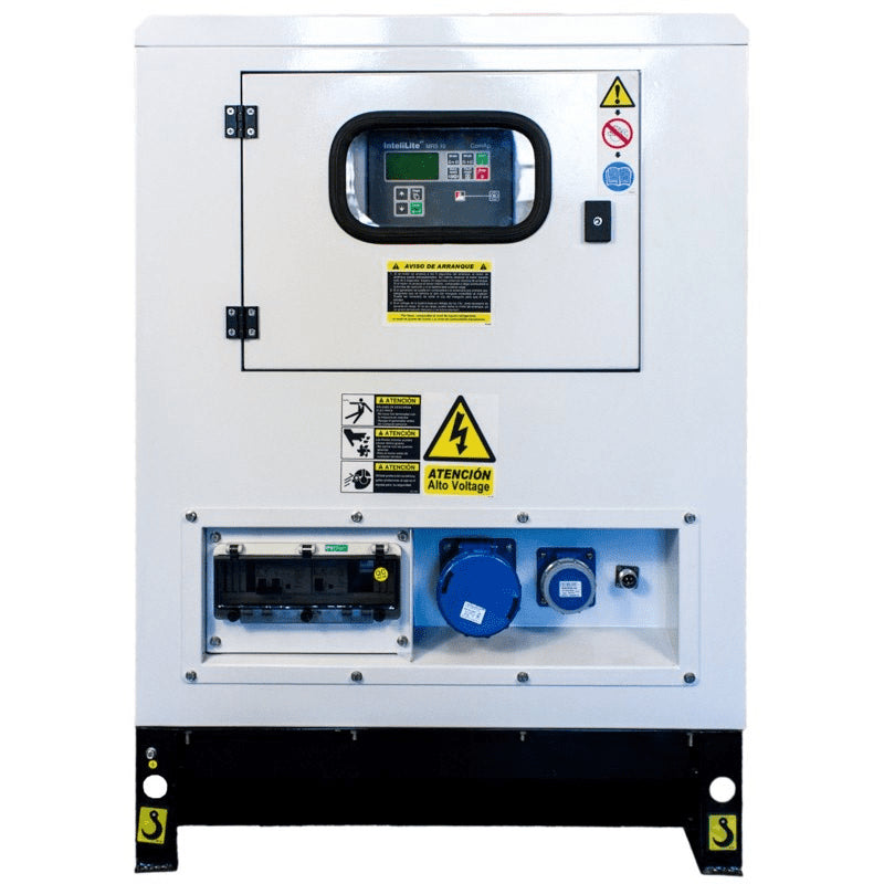 Grupo electrógeno 10/11 kVA motor Hyundai 1500 RPM 230V – insonorizado