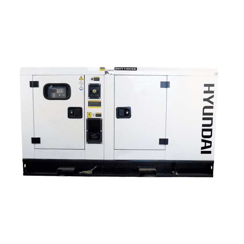 Grupo electrógeno 16/18 kVA motor Hyundai 1500 RPM 230V – insonorizado