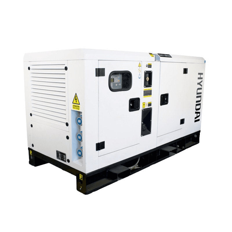 Grupo electrógeno 16/18 kVA motor Hyundai 1500 RPM 230V – insonorizado