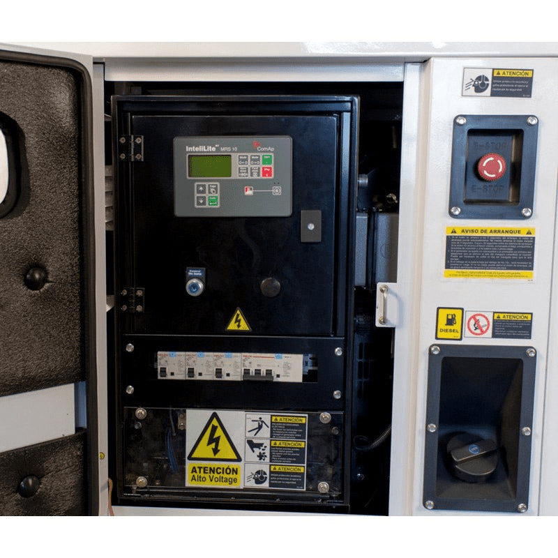 Grupo electrógeno 16/18 kVA motor Hyundai 1500 RPM 230V – insonorizado