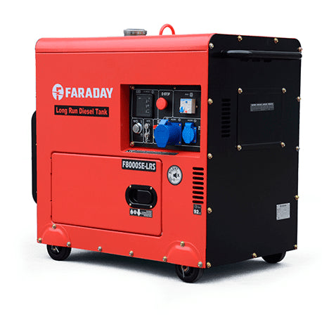 F8000SE-LRS Generador diésel Faraday 6.3 kW insonorizado APOYO SOLAR