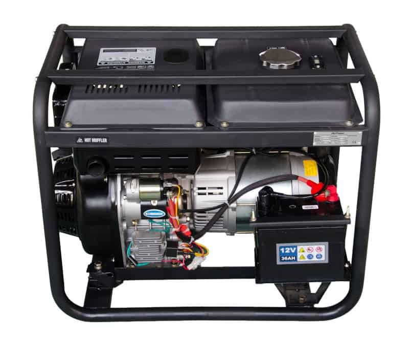 DG7800LE Generador eléctrico diésel 6,5 kW abierto