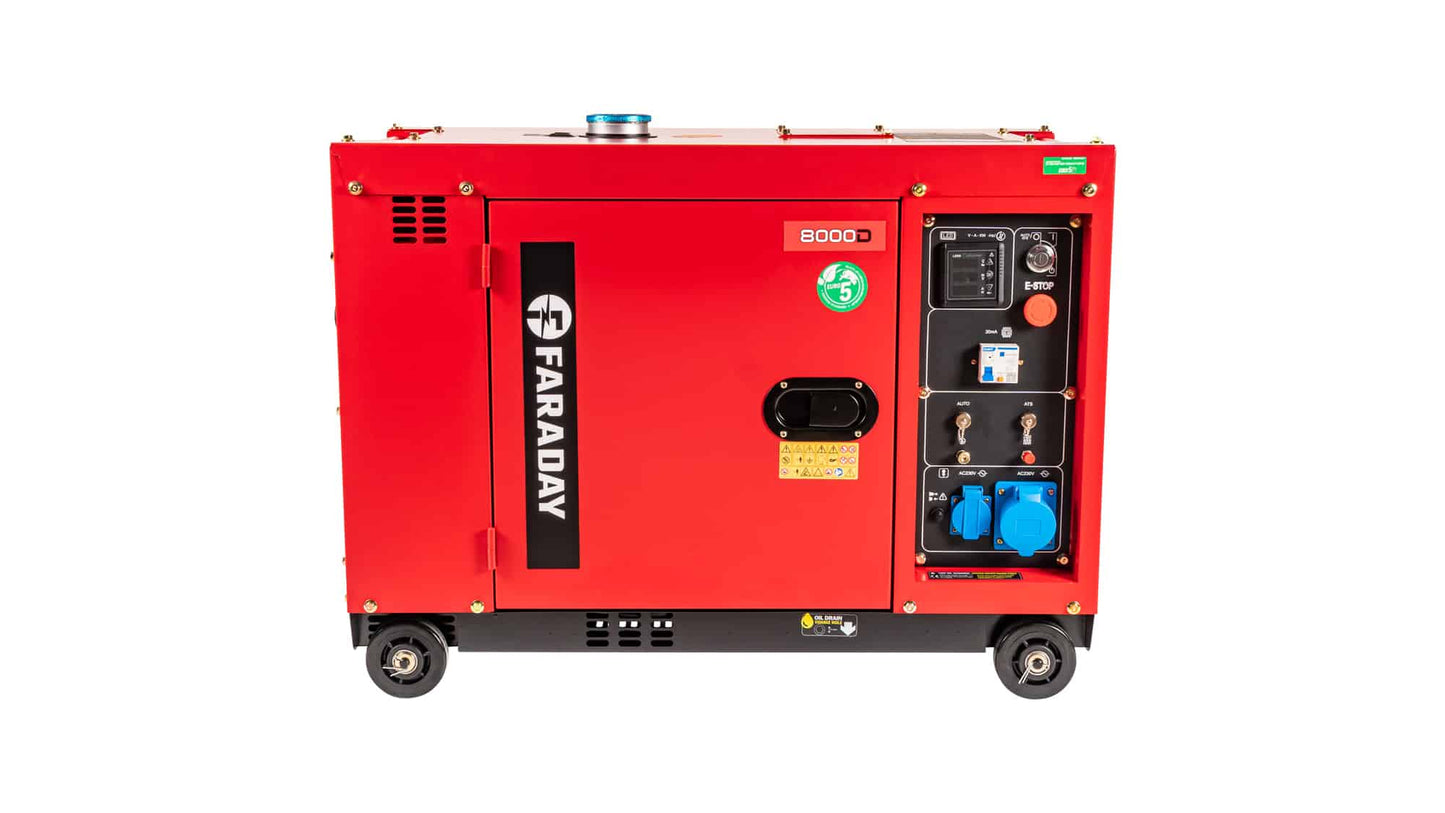 Generador diésel Faraday 6.000 W insonoro F8000D