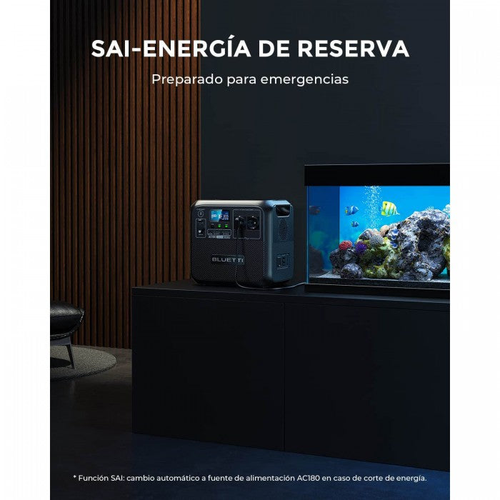 Estación De Energía Portátil BLUETTI | 1800W 1152Wh AC180