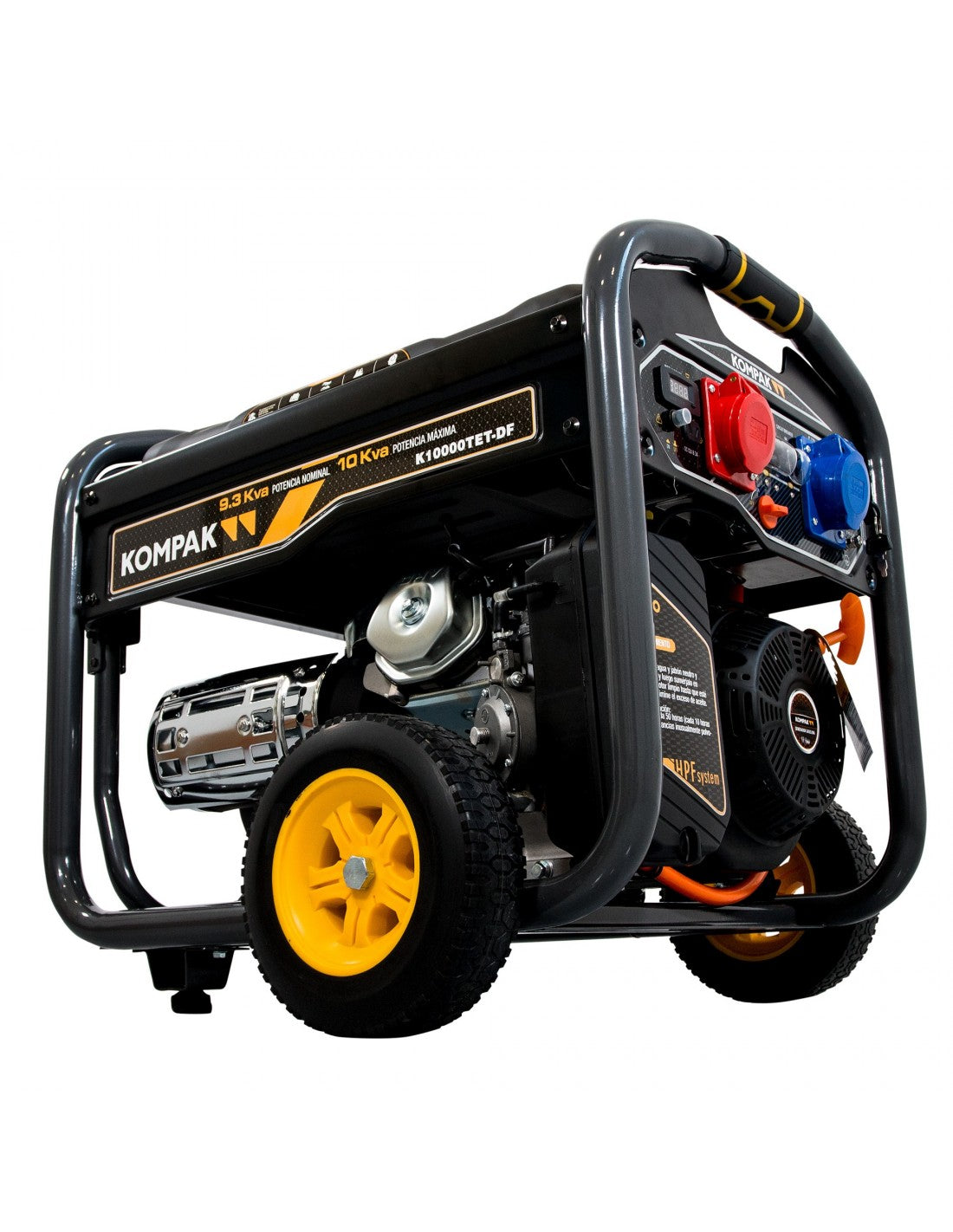 Generador 10 kVA Dual Fuel K10000TET-DF