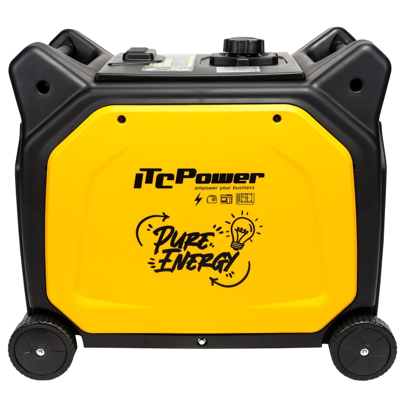 Generador Inverter Gasolina/Gás 77000w Dual Fuel ITCPower GG75EI-DF