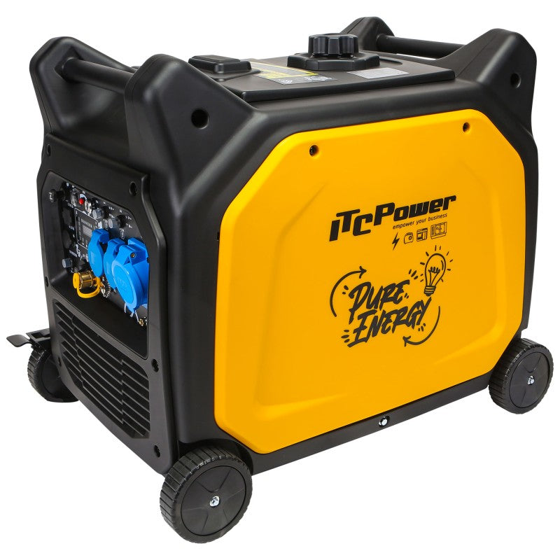 Generador Inverter Gasolina/Gás 77000w Dual Fuel ITCPower GG75EI-DF