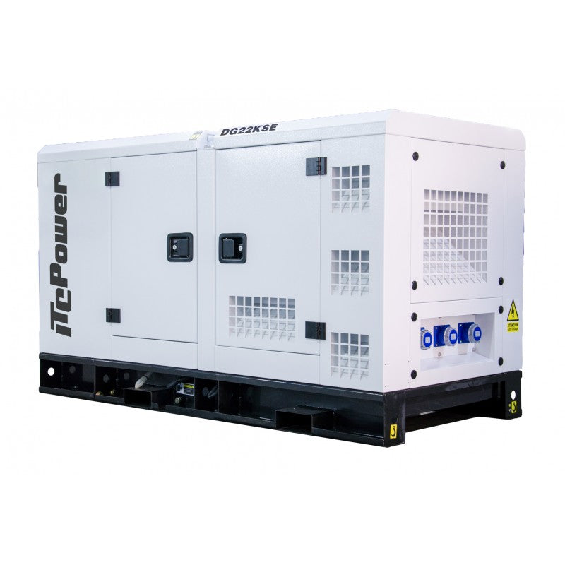 Grupo Electrógeno Insonorizado ITCPower Trifásico 22 kVA DG22KSE