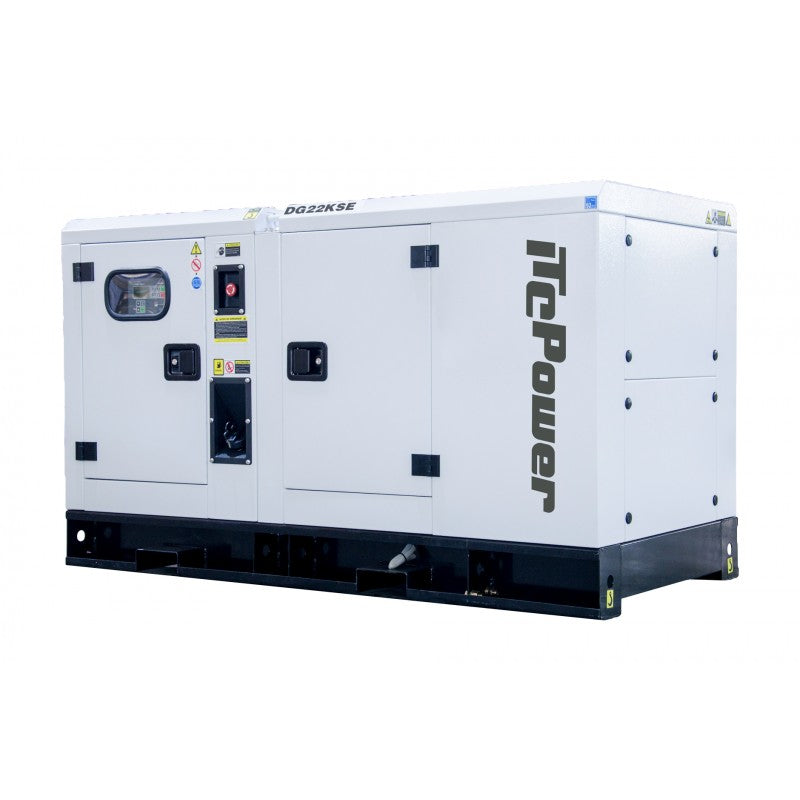 Grupo Electrógeno Insonorizado ITCPower Trifásico 22 kVA DG22KSE