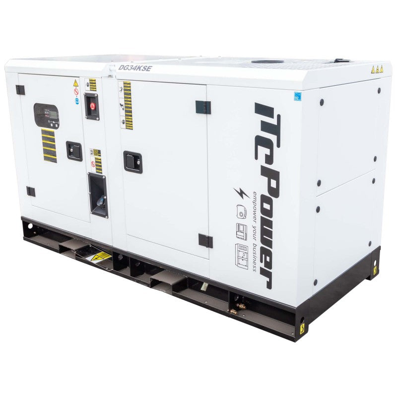 Grupo Electrógeno Insonorizado ITCPower Trifásico 34 kVA DG34KSE
