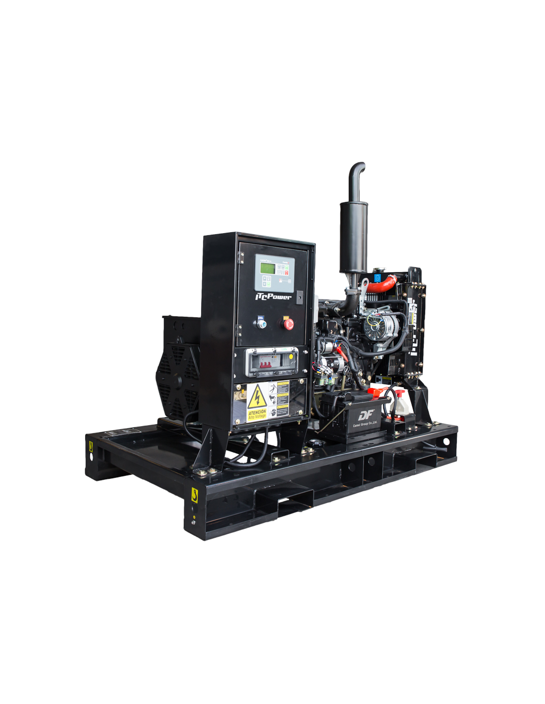 Grupo Electrógeno Diesel Monofásico ITCPOWER 35 Kw DG35KEm