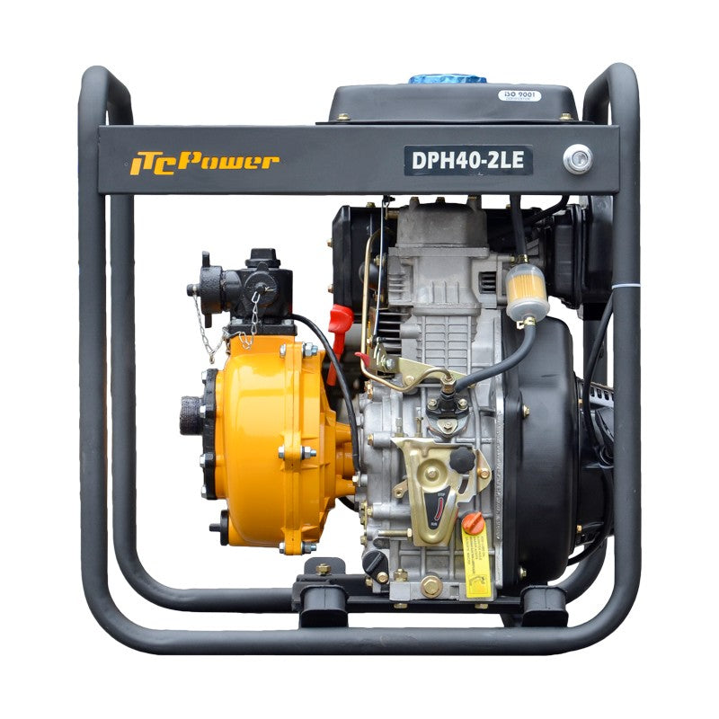 MOTOBOMBA ITCPOWER DPH40LE-2 DIESEL ALTA PRESIÓN 7,5 BAR