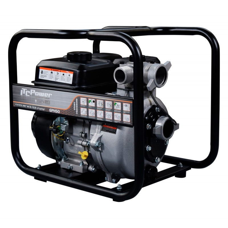 MOTOBOMBA ITCPOWER GPH50 GASOLINA ALTA PRESIÓN 6,5 BAR