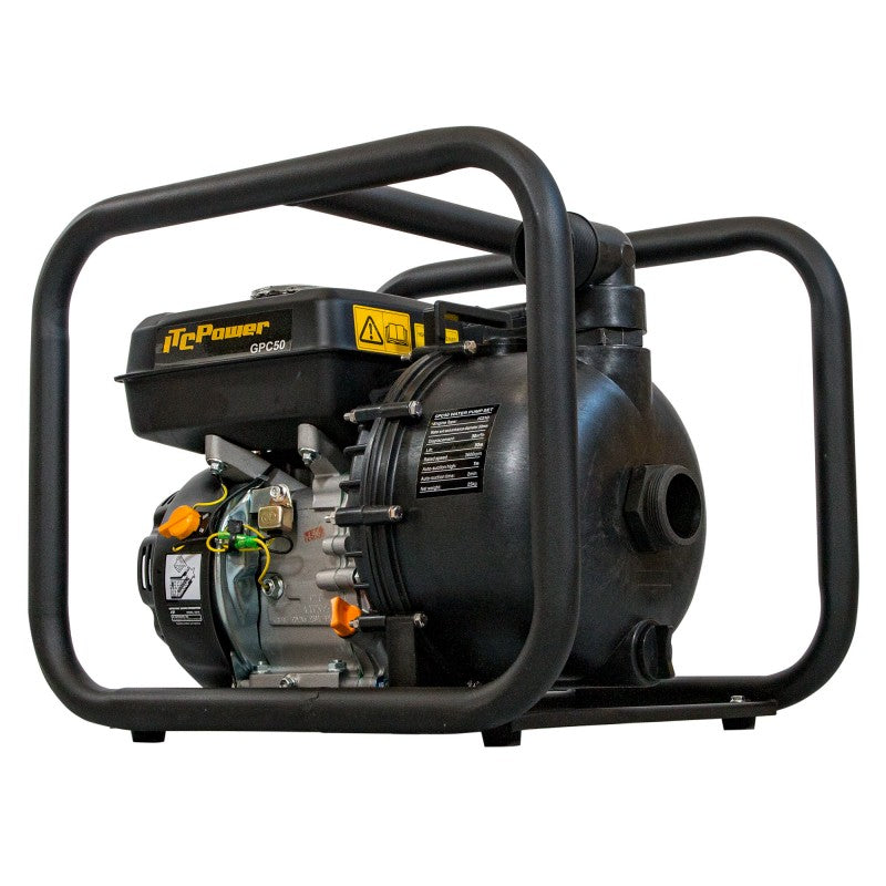 MOTOBOMBA ITCPOWER GPC50 GASOLINA LÍQUIDOS CORROSIVOS 30000 L/H