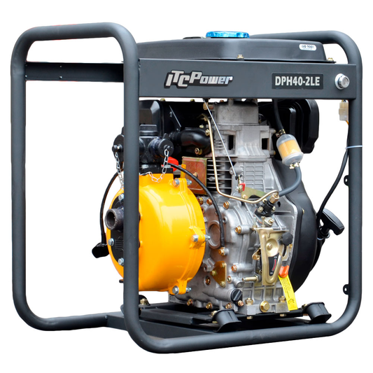 MOTOBOMBA ITCPOWER DPH40LE-2 DIESEL ALTA PRESIÓN 7,5 BAR
