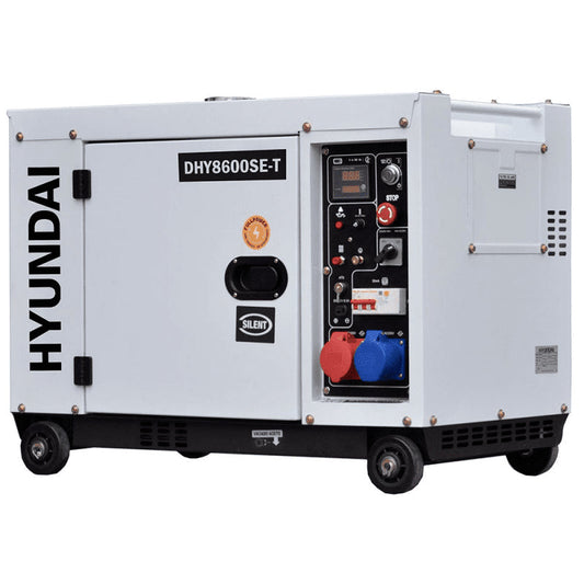Generador electrico HYUNDAI DHY8500SET A/E TRIF