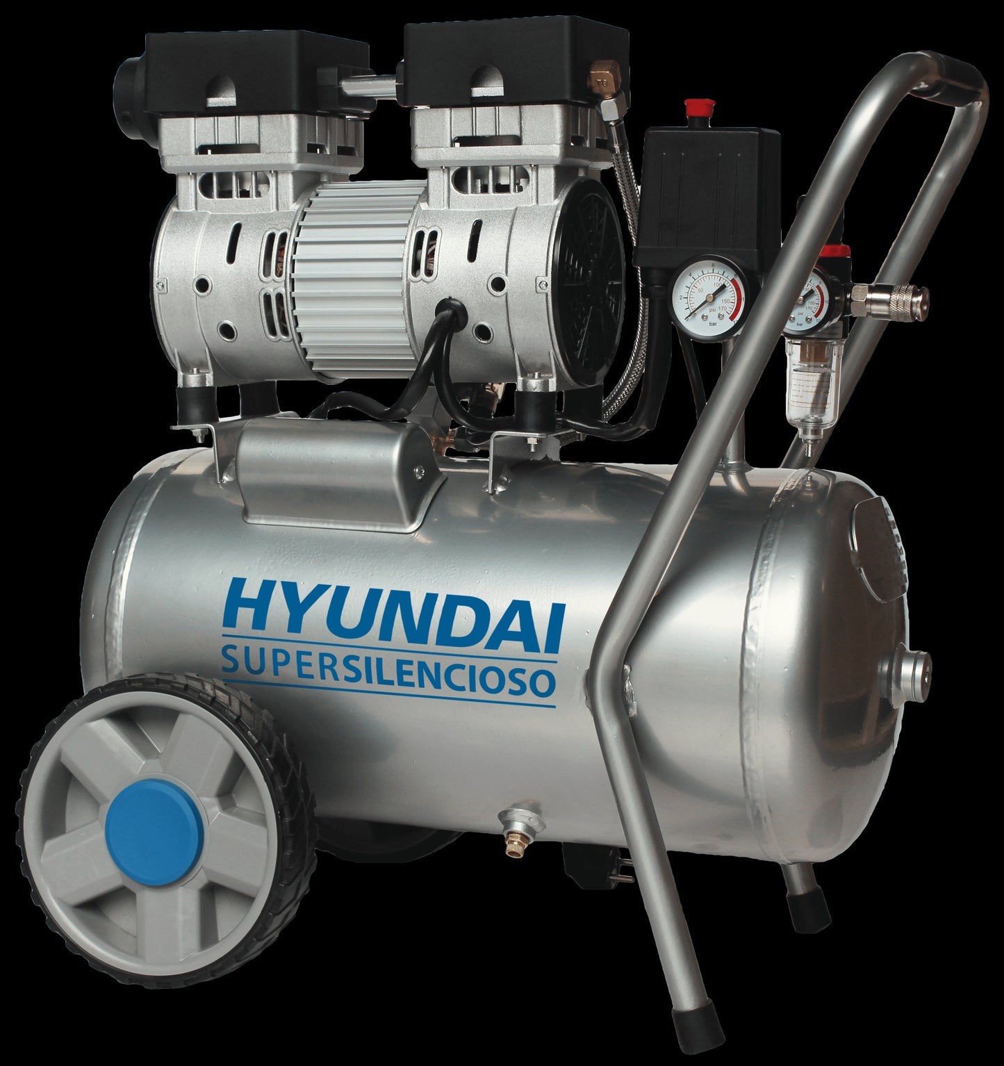 COMPRESOR SILENCIOSO HYUNDAI HYAC24-1S 1,0HP 24L