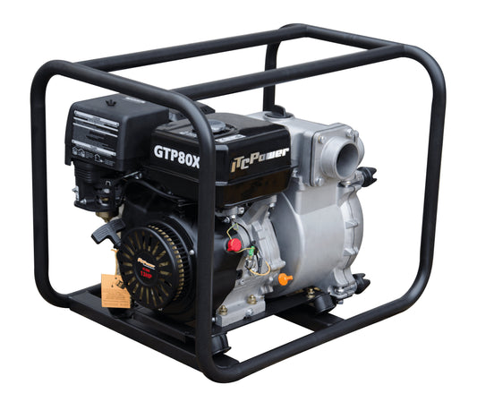 MOTOBOMBA KOMPAK KP-KGTP80X AGUAS CARGADAS 78000 L/H