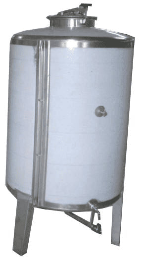 Depósito de estocaje 550 lts  Inox AISI 304