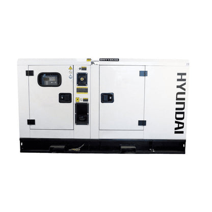Grupo electrógeno 16/18 kVA motor Hyundai 1500 RPM 230V – insonorizado