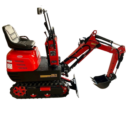 Mini excavadora roteco 9HP giro 360