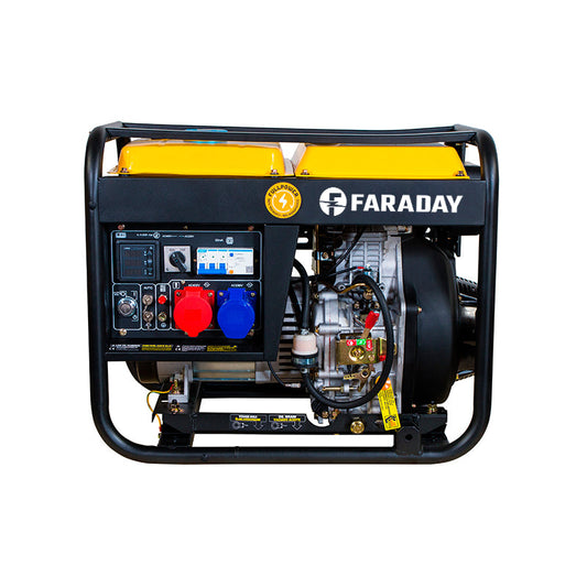 Generador diésel 7.5/8 kVA abierto100% mono/trifásico 8000LET