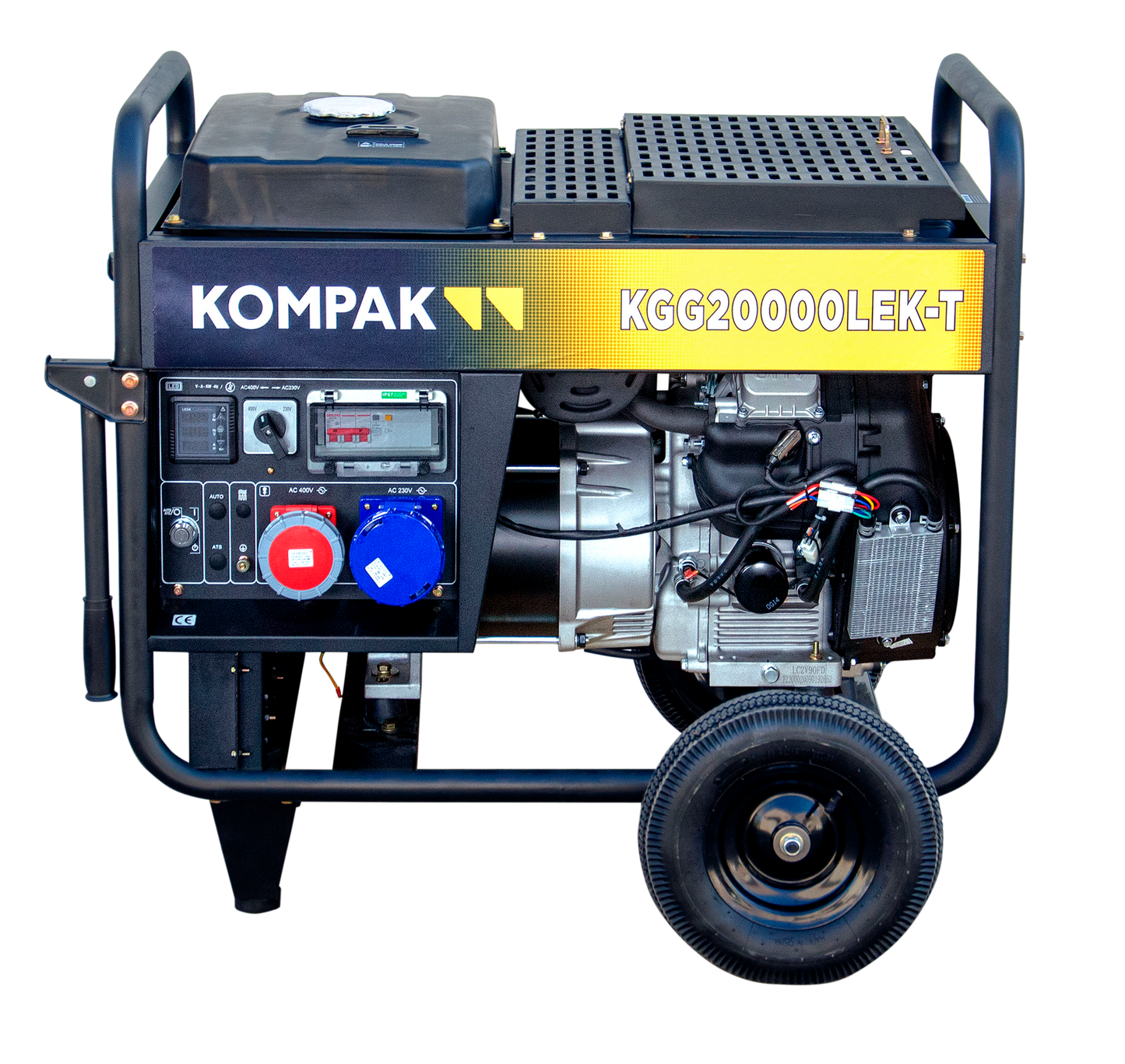Generadores gasolina 20 kVA motor 2 cilindros (Full Power)