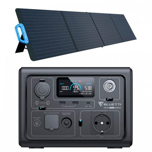 Generador Solar BLUETTI EB3A+PV200