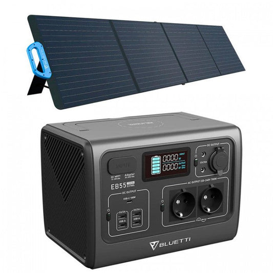 Generador Solar BLUETTI EB55+PV200