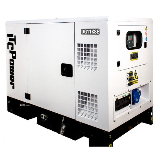 Grupo Electrógeno Diesel Insonorizado ITCPower Monofásico 11 Kw DG11KSEm