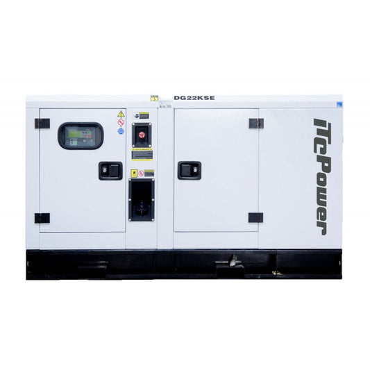Grupo Electrógeno Insonorizado ITCPower Trifásico 22 kVA DG22KSE