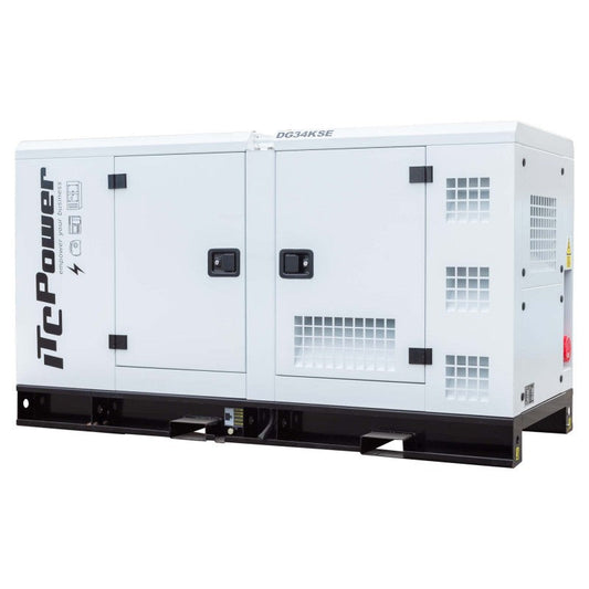 Grupo Electrógeno Insonorizado ITCPower Trifásico 34 kVA DG34KSE