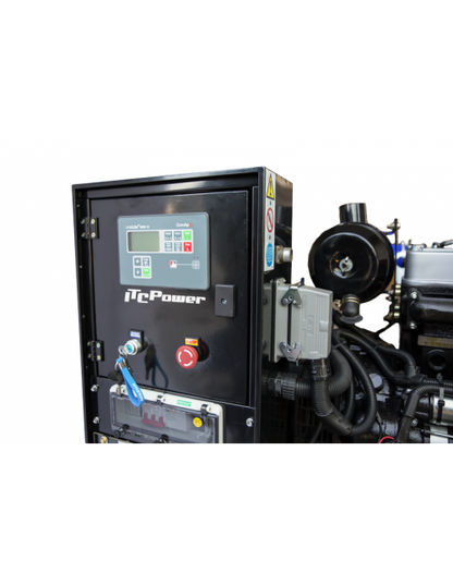 Grupo Electrógeno Diesel Monofásico ITCPOWER 35 Kw DG35KEm