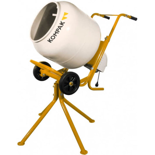 HORMIGONERA SILENCIOSA KOMPAK HK-140 MOTOR ELÉCTRICO 130L