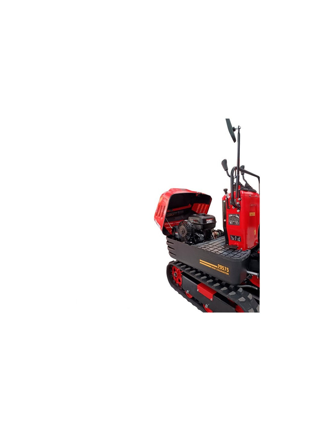 Mini excavadora roteco 9HP giro 360