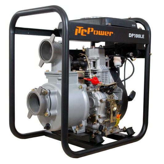 MOTOBOMBA ITCPOWER DP100LE DIESEL 10HP 90000 L/H