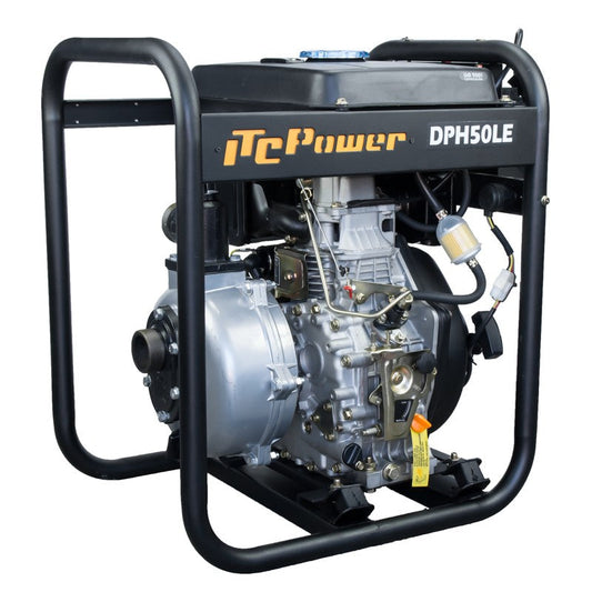 MOTOBOMBA ITCPOWER DPH50LE DIESEL ALTA PRESIÓN 3,7 BAR
