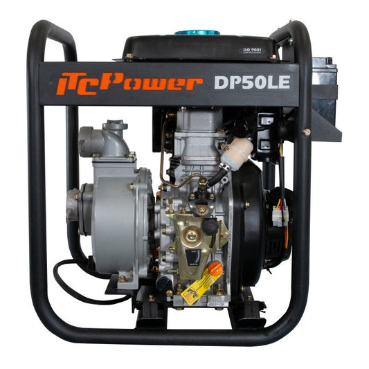 MOTOBOMBA ITCPOWER DP50LE DIESEL 6,0HP 43600 L/H