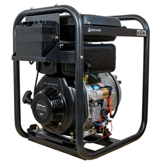MOTOBOMBA ITCPOWER DP80LE DIESEL 6,0HP 61600 L/H