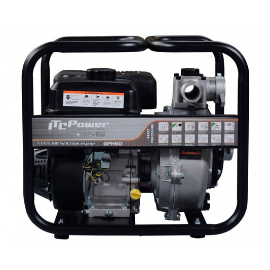 MOTOBOMBA ITCPOWER GPH50 GASOLINA ALTA PRESIÓN 6,5 BAR