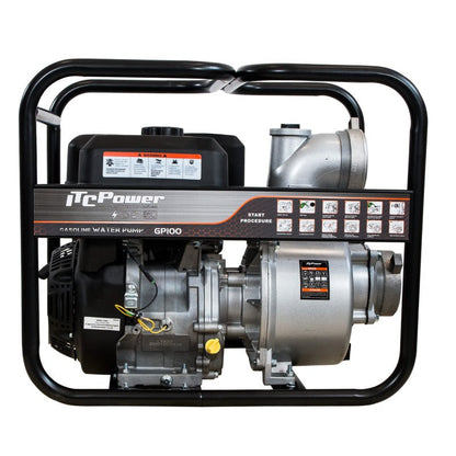 MOTOBOMBA ITCPOWER GP100 GASOLINA 9,0HP 100000 L/H