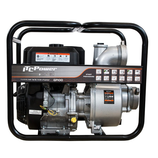 MOTOBOMBA ITCPOWER GP100 GASOLINA 9,0HP 100000 L/H
