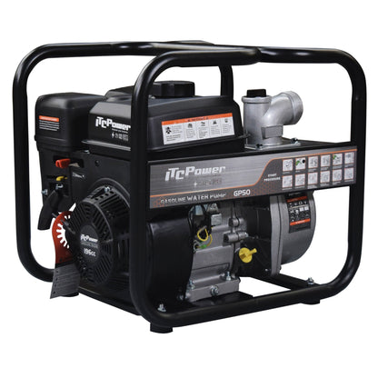 MOTOBOMBA ITCPOWER GP50 GASOLINA 6,5HP 30000 L/H